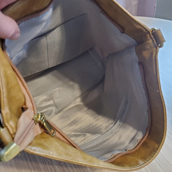 Tan shoulder bag Boho‎ hippie cottagecore - Picture 6 of 7